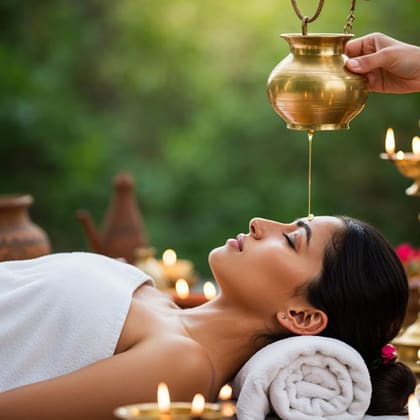 Shirodhara — Oil Streaming Therapy