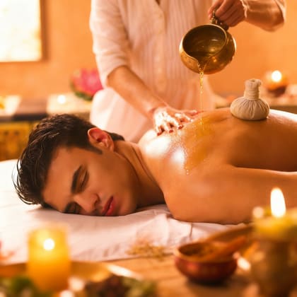 Abhyanga — Herbal Oil Massage